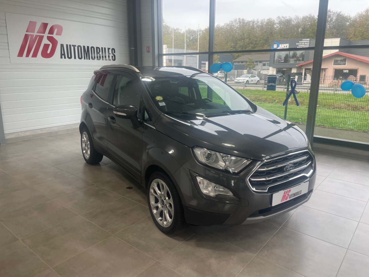 FORD ECOSPORT 1.5 DIESEL 95CH TITANIUM GPS RADAR RECUL  FORD ECOSPORT 1.5 DIESEL 95CH TITANIUM GPS RADAR RECUL