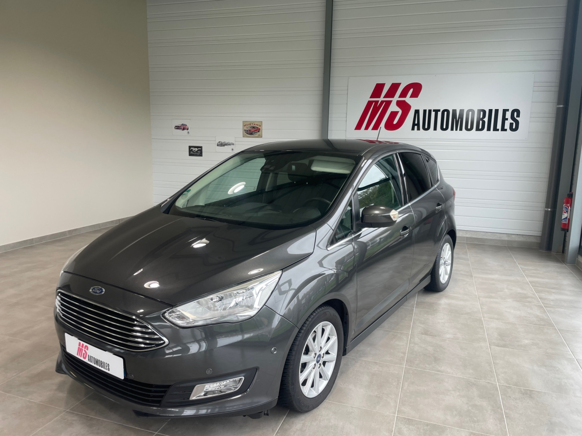 FORD C-MAX 1.0 ECOBOOST 125CH STOP&START TITANIUM PACK HIVER GPS CAMERA FORD C-MAX 1.0 ECOBOOST 125CH STOP&START TITANIUM PACK HIVER GPS CAMERA