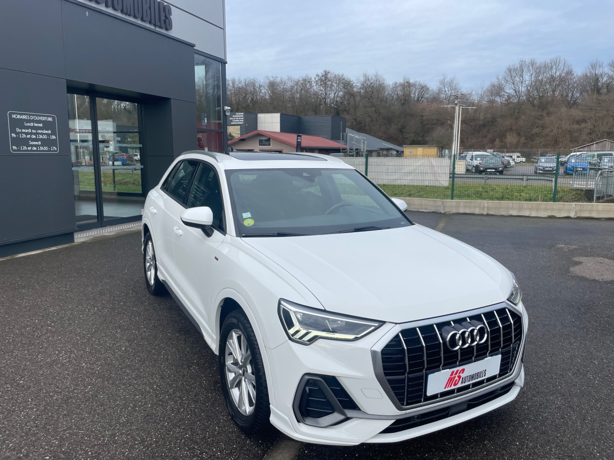 AUDI Q3 35 TDI 150CH S LINE S TRONIC 7 TOIT PANORAMIQUE