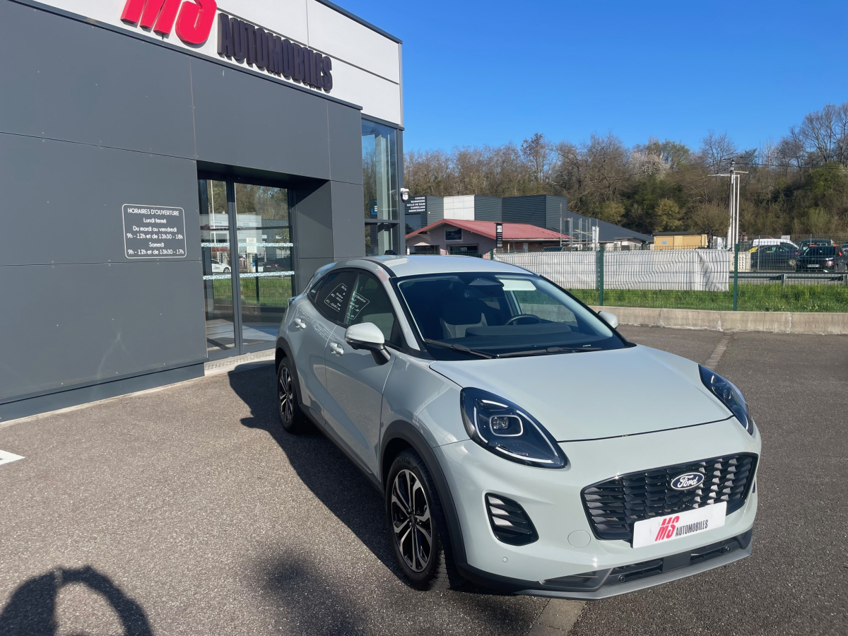 FORD PUMA 1.0 ECOBOOST HYBRID 125CH TITANIUM S&S CAMERA 360 REGULATEUR ADAPTATIF