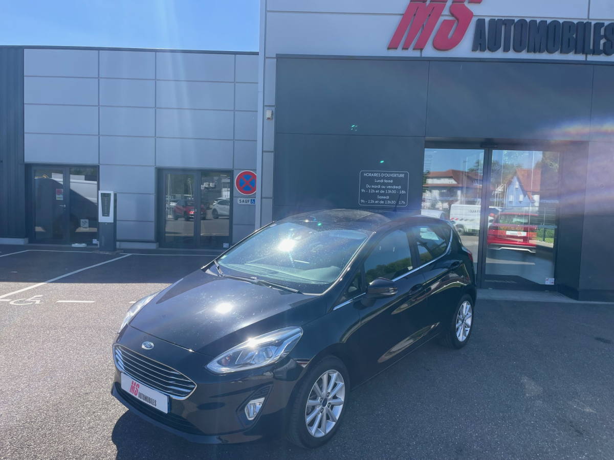 FORD FIESTA 1.0 ECOBOOST 100CH STOP&START TITANIUM 5P GPS RADAR DE RECUL