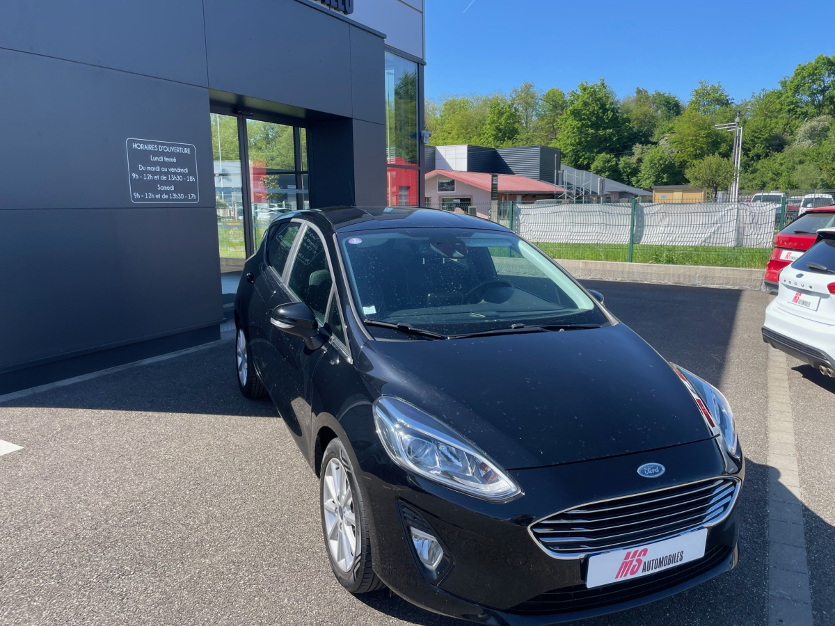 FORD FIESTA 1.0 ECOBOOST 100CH STOP&START TITANIUM 5P GPS RADAR DE RECUL
