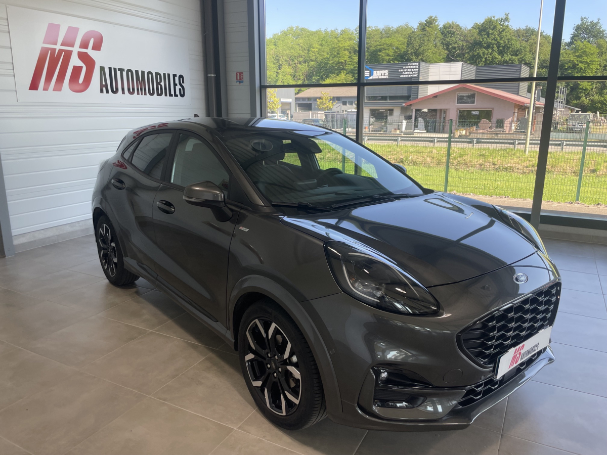 FORD PUMA 1.0 FLEXIFUEL E85 125CH S&S MHEV ST-LINE X CAMERA HAYON ELECTRIQUE
