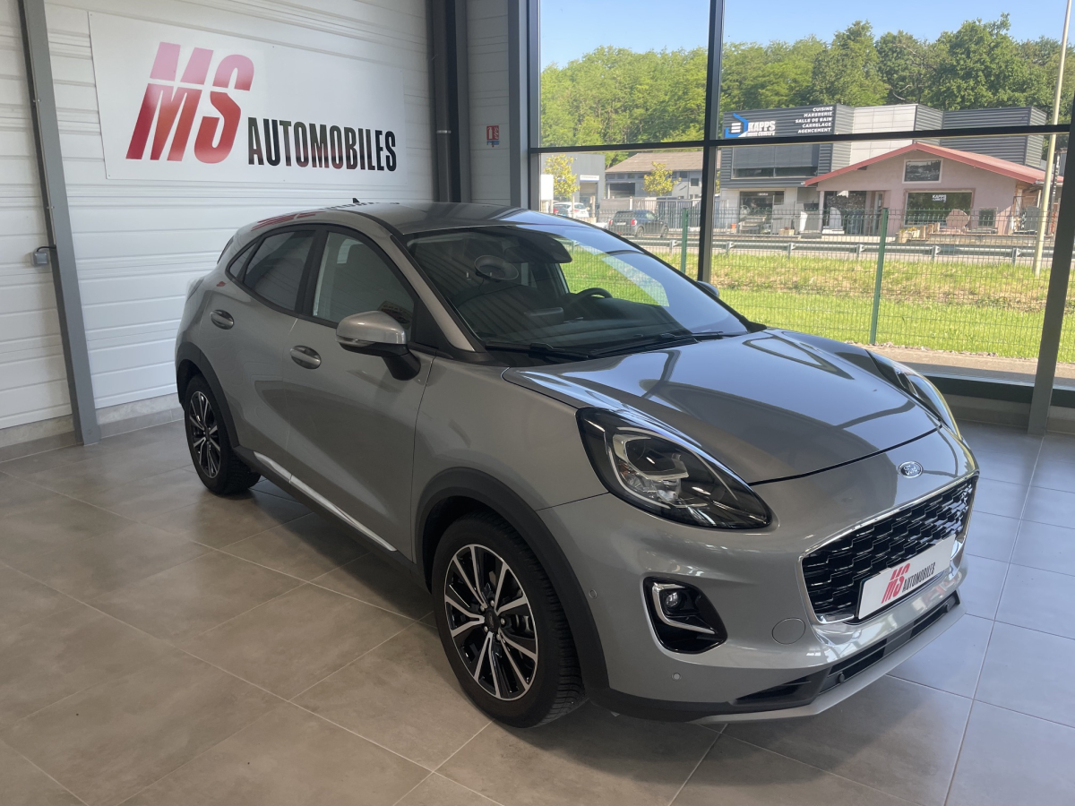 FORD PUMA 1.0 ECOBOOST 125CH S&S MHEV TITANIUM POWERSHIFT BA CAMERA REG VITESSE ADAPTATIF