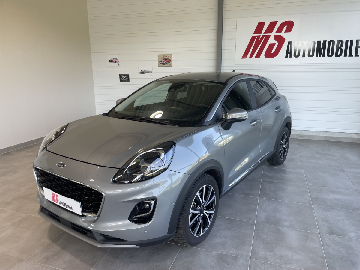 FORD PUMA 1.0 ECOBOOST 125CH S&S MHEV TITANIUM POWERSHIFT BA CAMERA REG VITESSE ADAPTATIF