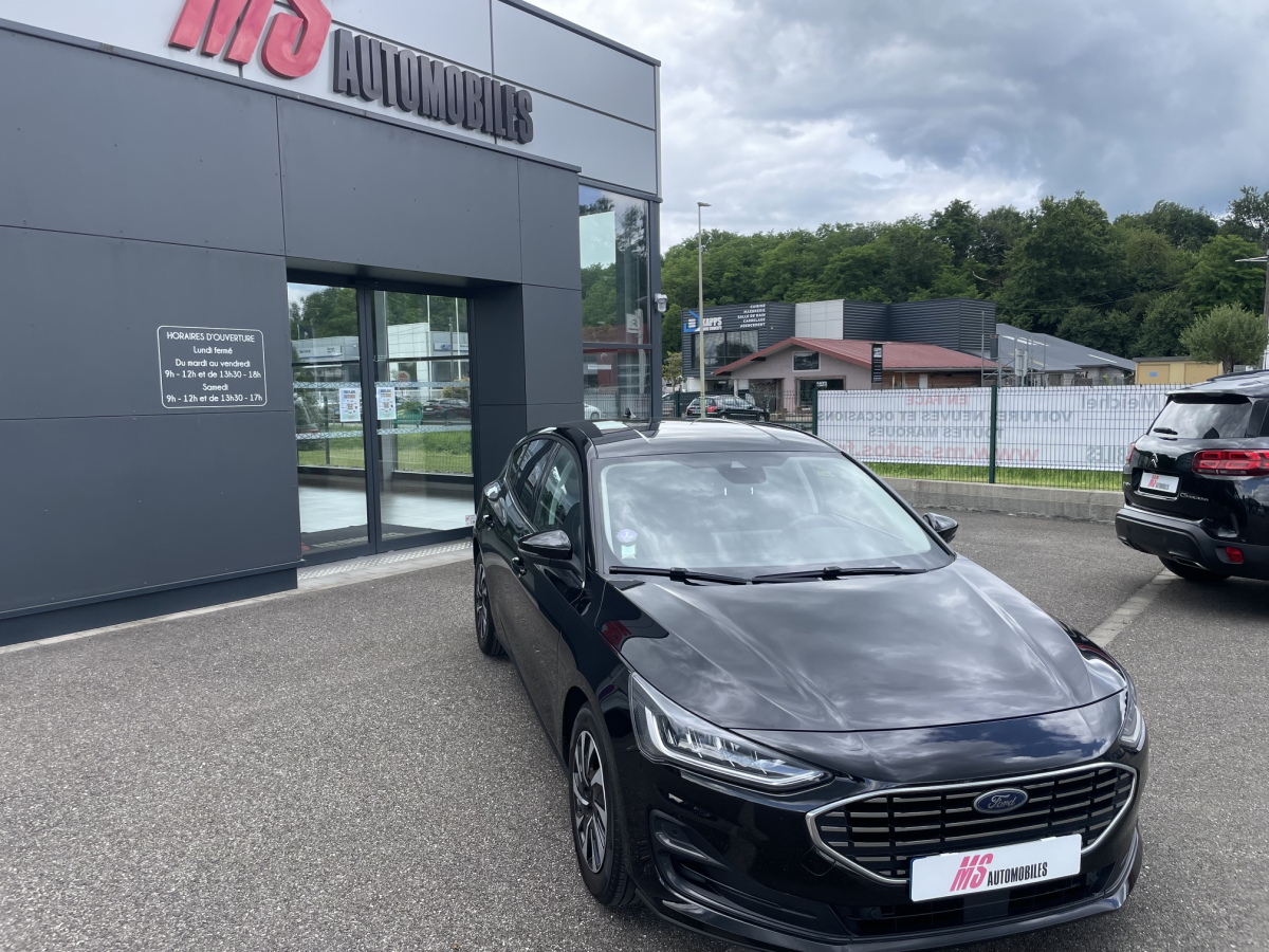 FORD FOCUS E85 1.0 FLEXIFUEL MHEV 125CH TITANIUM X BUSINESS GRAND ECRAN CAMERA