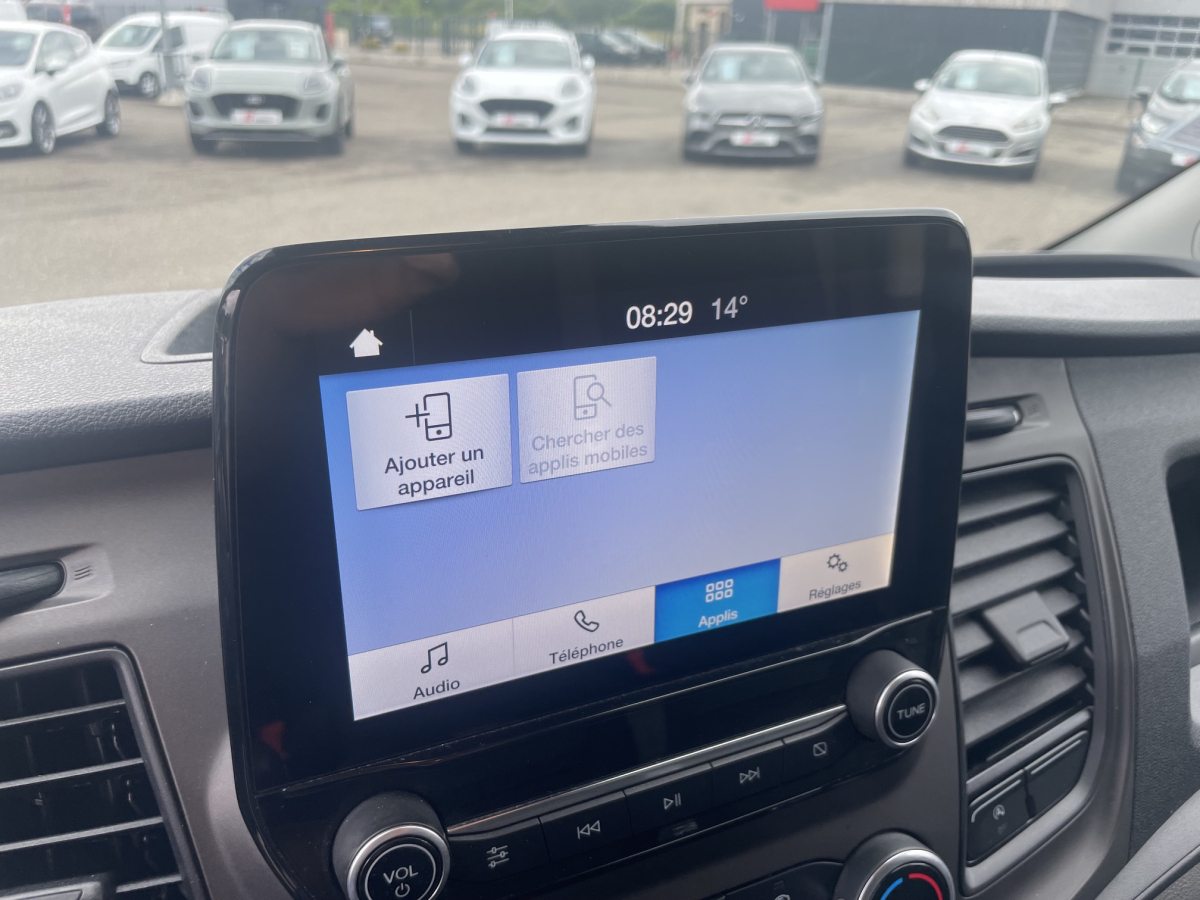 FORD TRANSIT CUSTOM FG 300 L1H1 2.0 ECOBLUE 130 S&S TREND BUSINESS BVA6 CAMERA GRAND ECRAN GPS