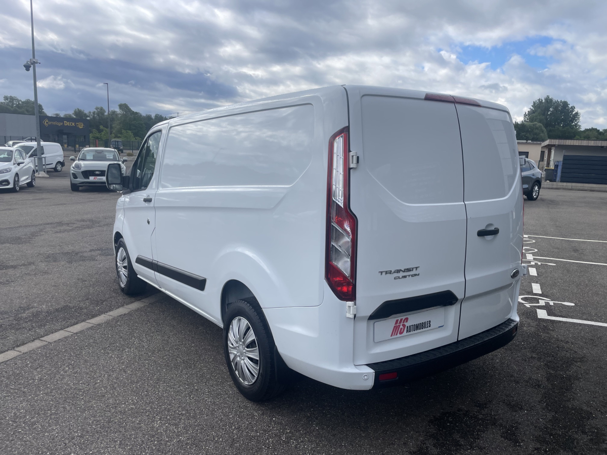 FORD TRANSIT CUSTOM FG 300 L1H1 2.0 ECOBLUE 130 S&S TREND BUSINESS BVA6 CAMERA GRAND ECRAN GPS