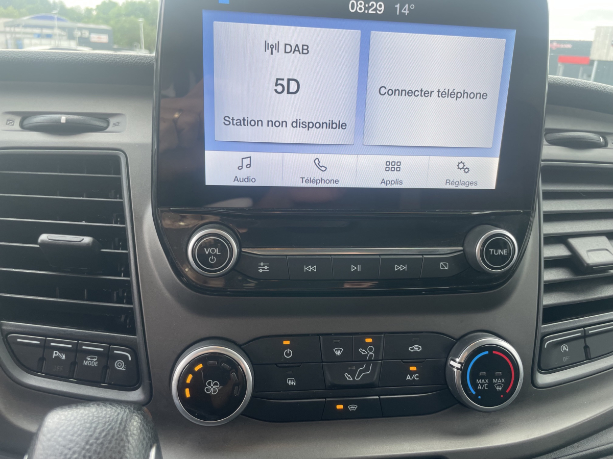 FORD TRANSIT CUSTOM FG 300 L1H1 2.0 ECOBLUE 130 S&S TREND BUSINESS BVA6 CAMERA GRAND ECRAN GPS