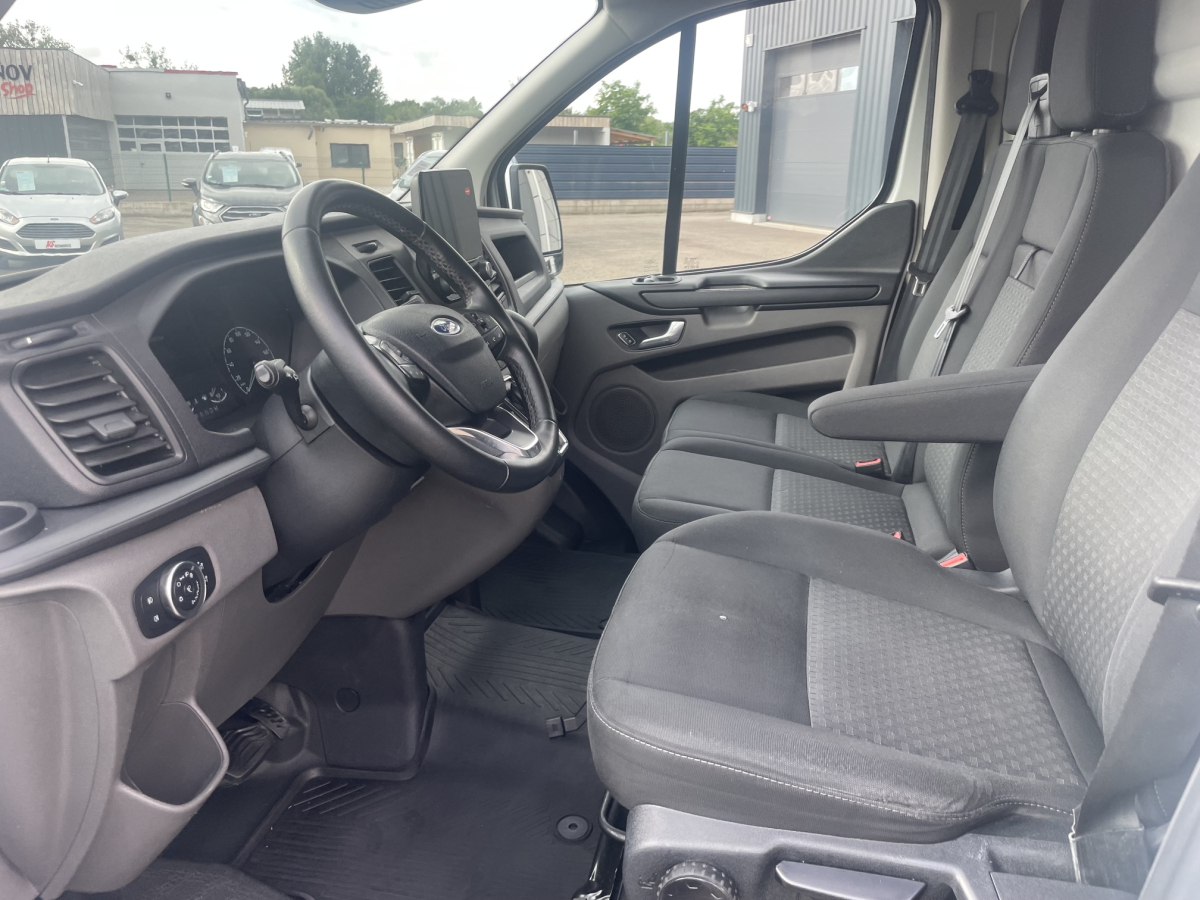 FORD TRANSIT CUSTOM FG 300 L1H1 2.0 ECOBLUE 130 S&S TREND BUSINESS BVA6 CAMERA GRAND ECRAN GPS