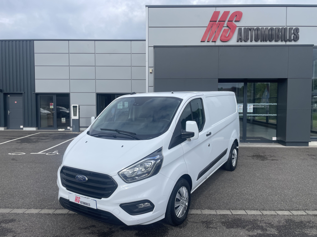 FORD TRANSIT CUSTOM FG 300 L1H1 2.0 ECOBLUE 130 S&S TREND BUSINESS BVA6 CAMERA GRAND ECRAN GPS