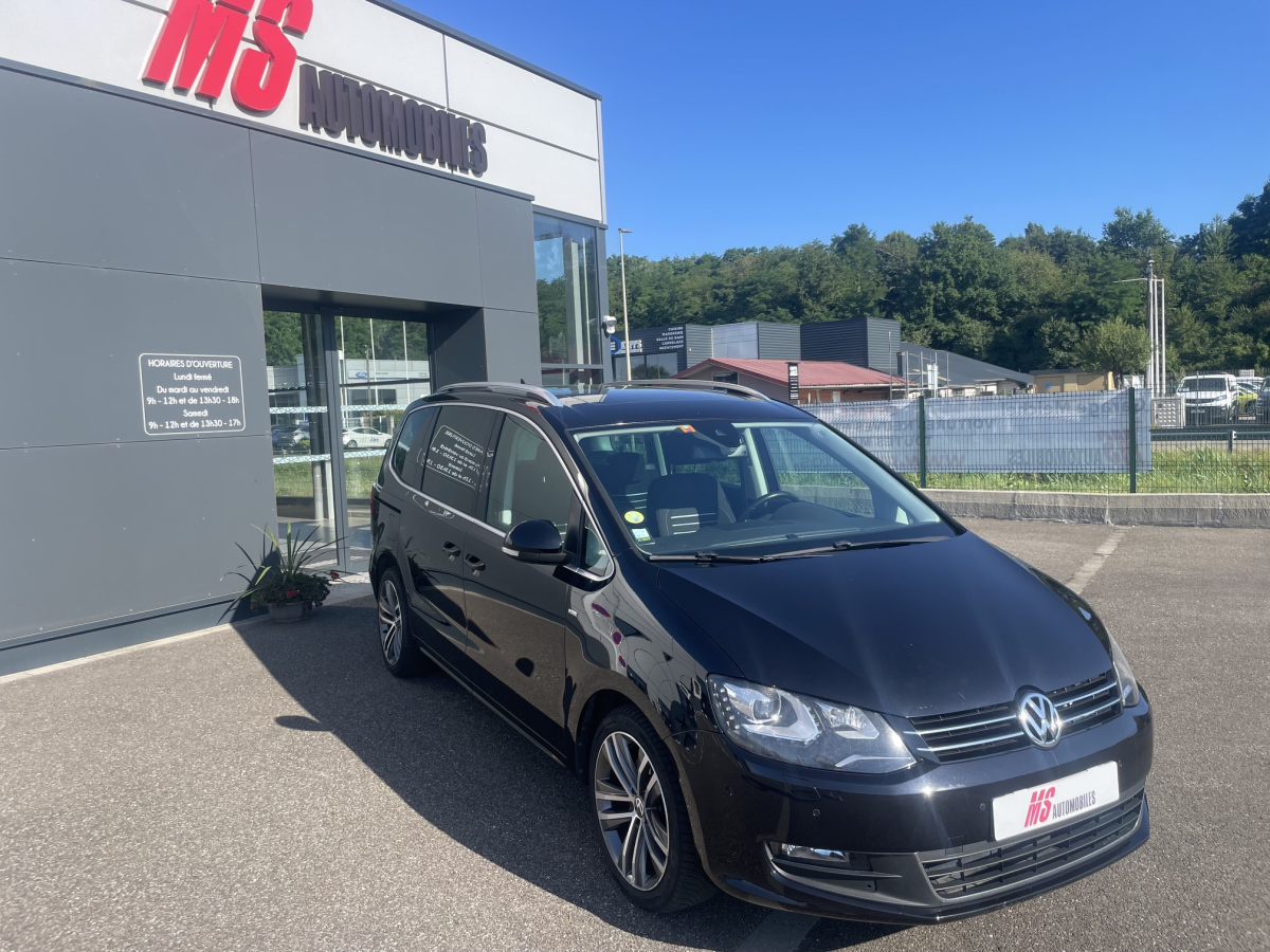 VOLKSWAGEN SHARAN 2.0 TDI 177CH BLUEMOTION FAP CARAT DSG6 SIEGES CHAUFFANT CAMERA TOIT OUVRANT