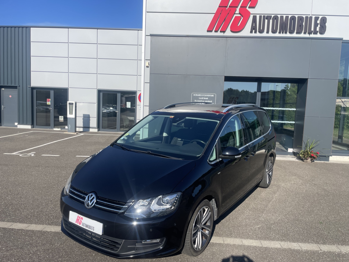 VOLKSWAGEN SHARAN 2.0 TDI 177CH BLUEMOTION FAP CARAT DSG6 SIEGES CHAUFFANT CAMERA TOIT OUVRANT