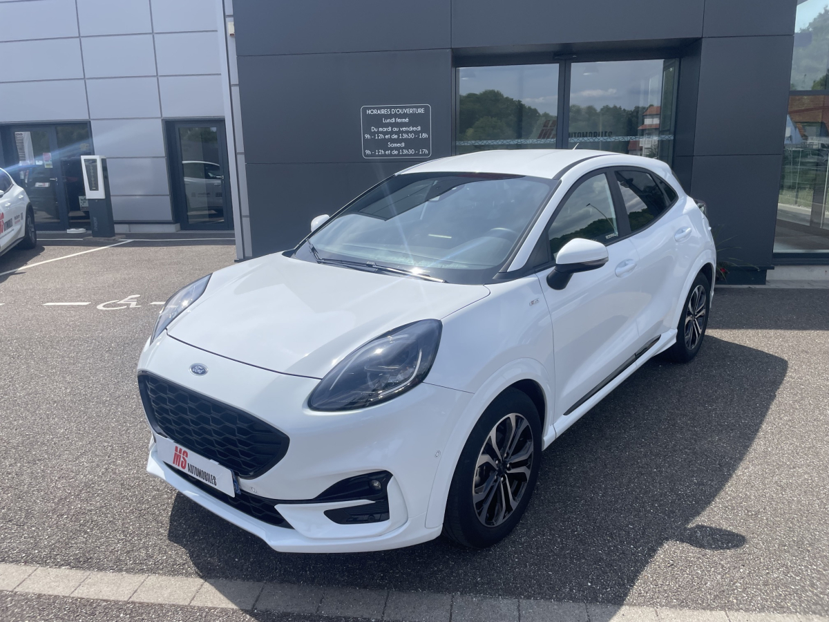 FORD PUMA 1.0 FLEXIFUEL E85 125CH S&S MHEV ST-LINE CAMERA CLIM AUTO