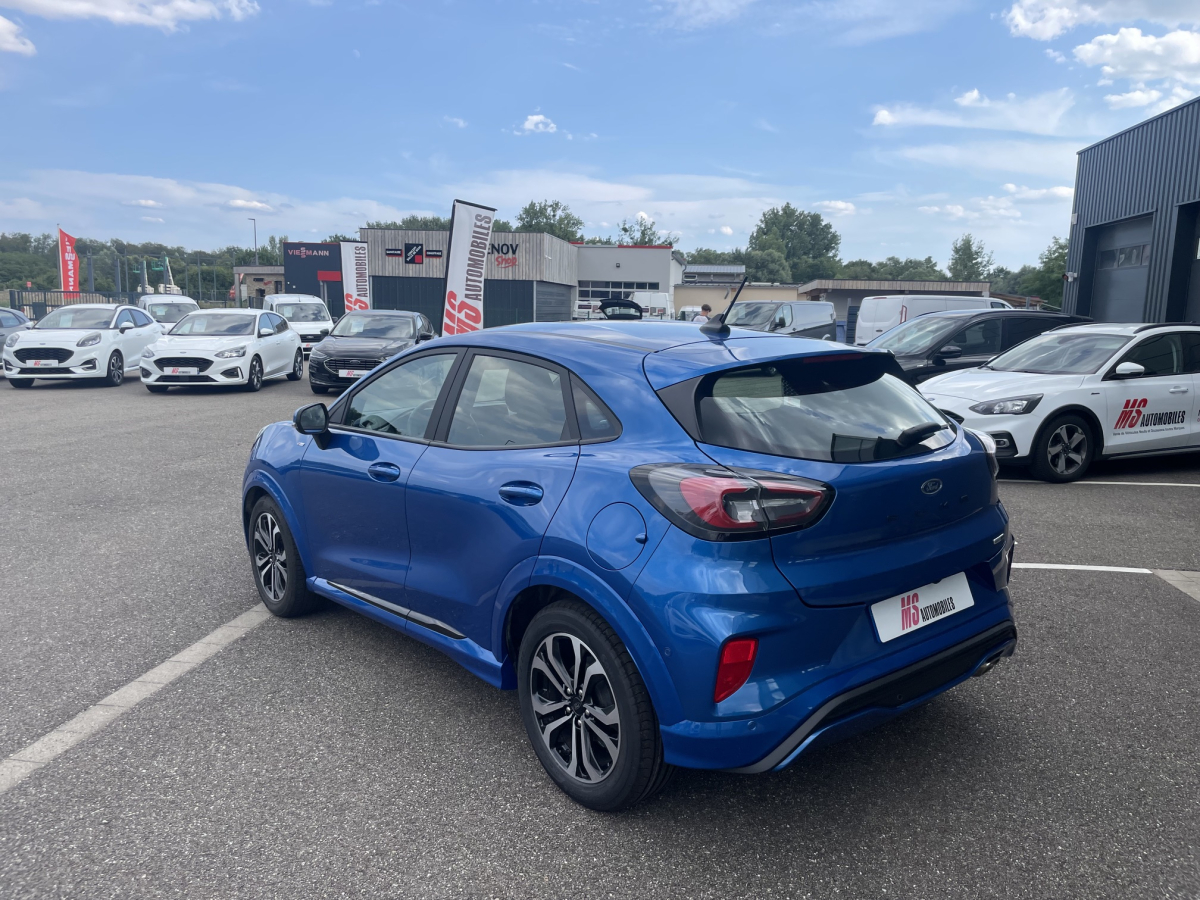 FORD PUMA 1.0 FLEXIFUEL E85 125CH S&S MHEV ST-LINE CAMERA CLIM AUTO HAYON ELECTRIQUE