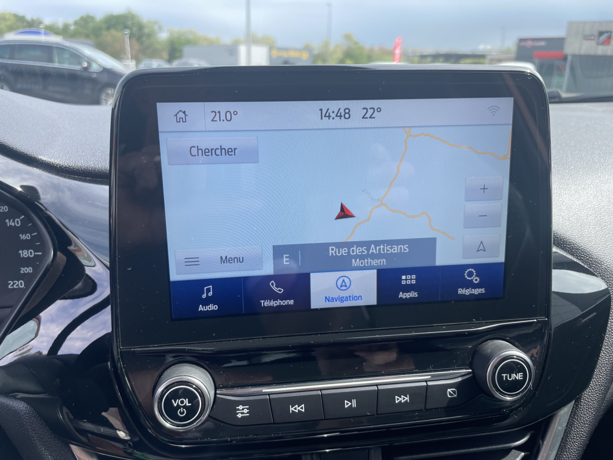FORD FIESTA 1.0 ECOBOOST 100CH STOP&START TITANIUM 3P SIEGES CHAUFFANTS GPS 