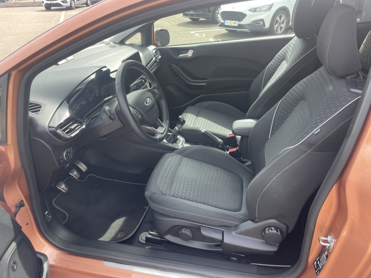 FORD FIESTA 1.0 ECOBOOST 100CH STOP&START TITANIUM 3P SIEGES CHAUFFANTS GPS 