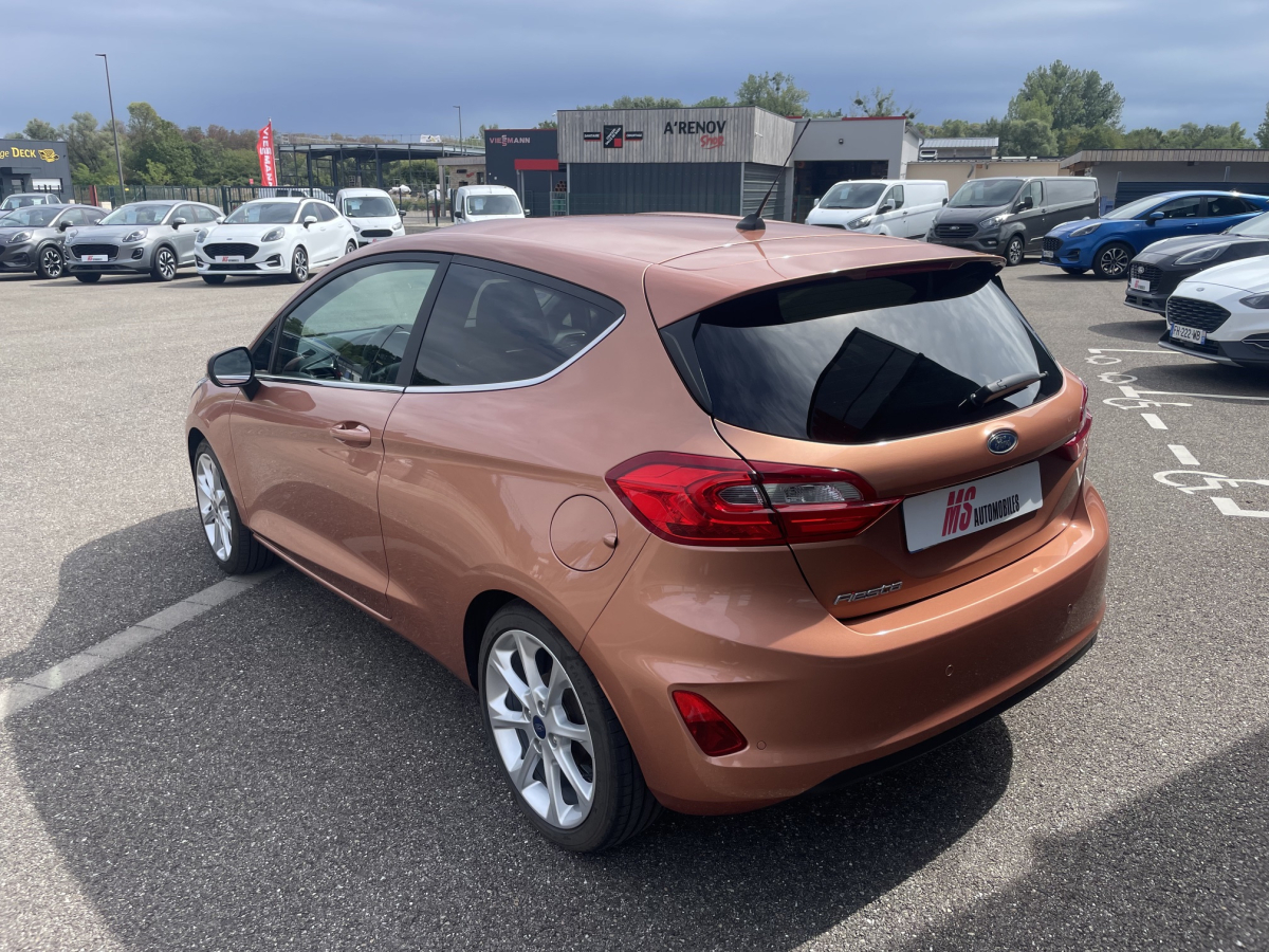 FORD FIESTA 1.0 ECOBOOST 100CH STOP&START TITANIUM 3P SIEGES CHAUFFANTS GPS 