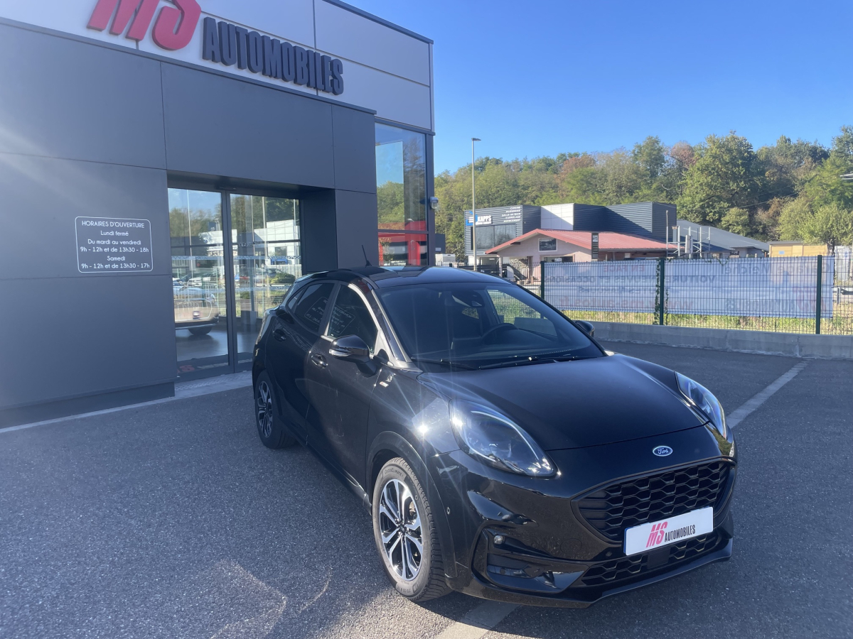 FORD PUMA 1.0 FLEXIFUEL 125CH S&S MHEV ST-LINE PACK SECURITE INTEGRALE