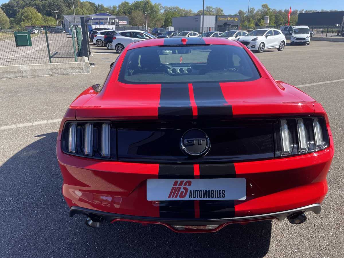 FORD MUSTANG FASTBACK 5.0 V8 421CH GT BVA6 GPS SIEGES CHAUFFANTS ET CLIMATISÉS PAS DE MALUS