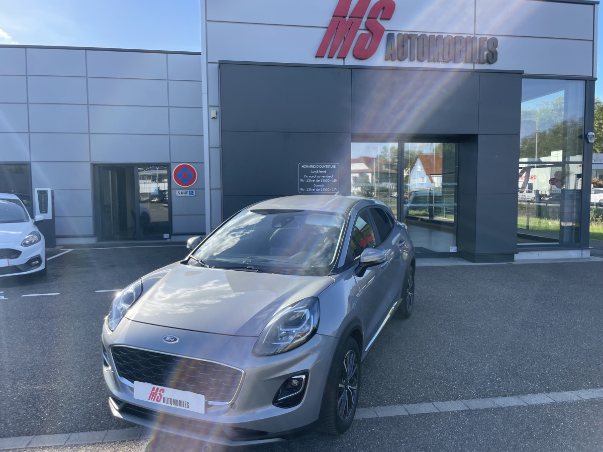 FORD PUMA 1.0 ECOBOOST 125CH MHEV TITANIUM DCT7 PACK HIVER 