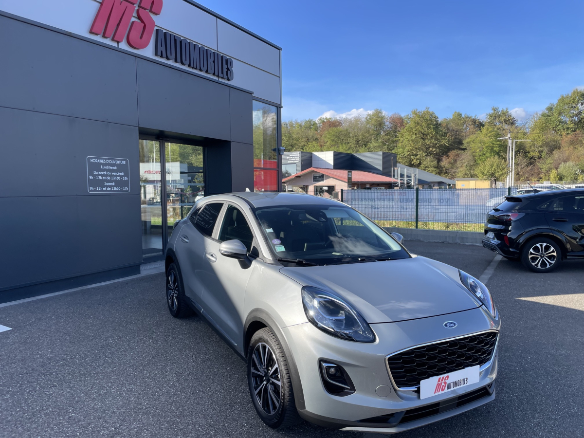 FORD PUMA 1.0 ECOBOOST 125CH MHEV TITANIUM DCT7 PACK HIVER 