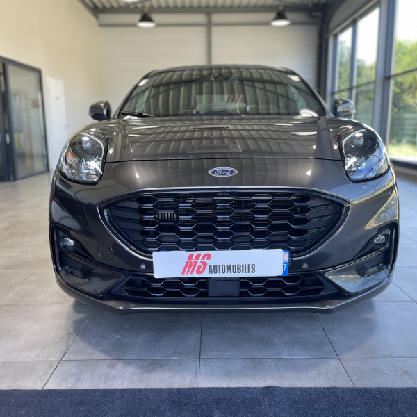 Ford Puma 125 ch MHEV ST-Line X - Gris hayon électrique, pack hiver, caméra de recul