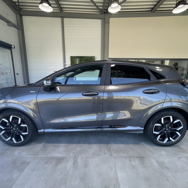 Ford Puma 125 ch MHEV ST-Line X - Gris hayon électrique, pack hiver, caméra de recul