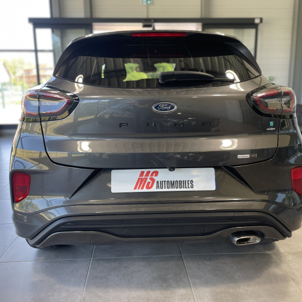Ford Puma 125 ch MHEV ST-Line X - Gris hayon électrique, pack hiver, caméra de recul
