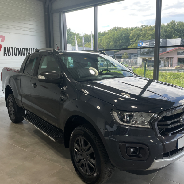FORD RANGER 2.0 TDCI 213CH SUPER CAB WILDTRAK BVA10 ATTACHE REMORQUE CUIR