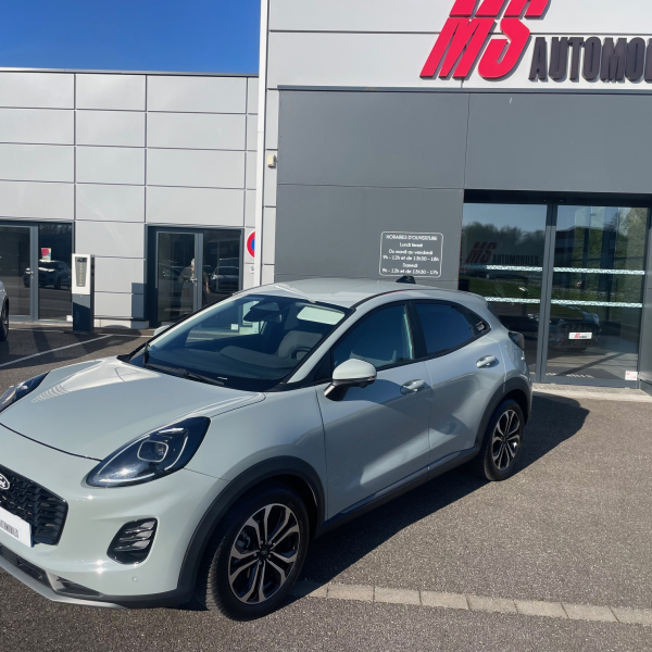FORD PUMA 1.0 ECOBOOST HYBRID 125CH TITANIUM S&S CAMERA 360 REGULATEUR ADAPTATIF