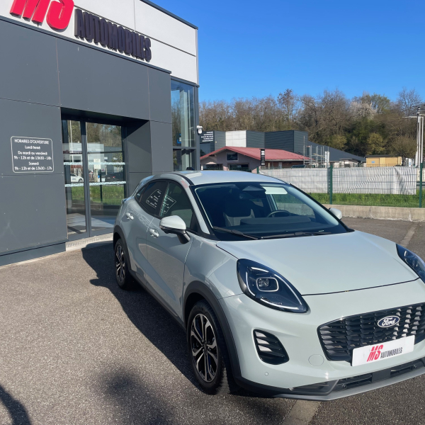 FORD PUMA 1.0 ECOBOOST HYBRID 125CH TITANIUM S&S CAMERA 360 REGULATEUR ADAPTATIF