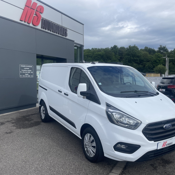 FORD TRANSIT CUSTOM FG 300 L1H1 2.0 ECOBLUE 130 S&S TREND BUSINESS BVA6 CAMERA GRAND ECRAN GPS