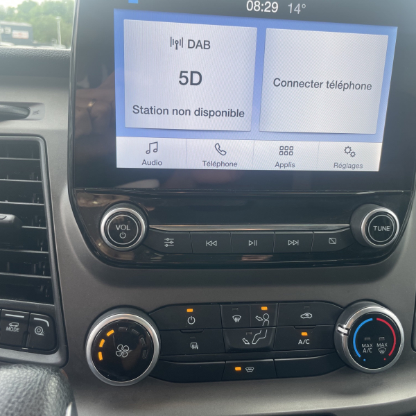 FORD TRANSIT CUSTOM FG 300 L1H1 2.0 ECOBLUE 130 S&S TREND BUSINESS BVA6 CAMERA GRAND ECRAN GPS