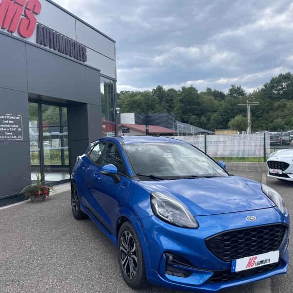 FORD PUMA 1.0 FLEXIFUEL E85 125CH S&S MHEV ST-LINE CAMERA CLIM AUTO HAYON ELECTRIQUE