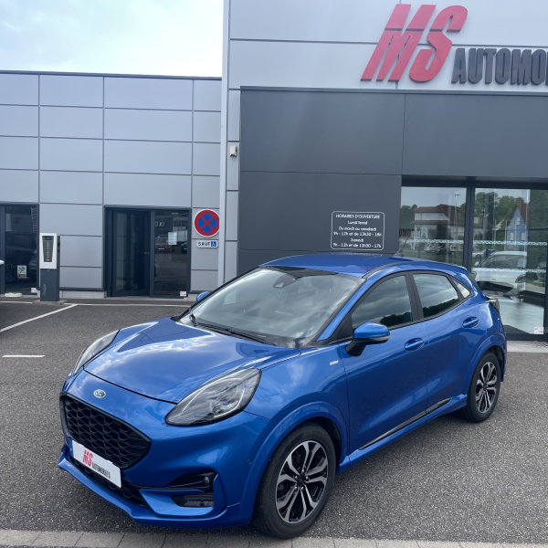 FORD PUMA 1.0 FLEXIFUEL E85 125CH S&S MHEV ST-LINE CAMERA CLIM AUTO HAYON ELECTRIQUE