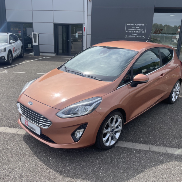 FORD FIESTA 1.0 ECOBOOST 100CH STOP&START TITANIUM 3P SIEGES CHAUFFANTS GPS 